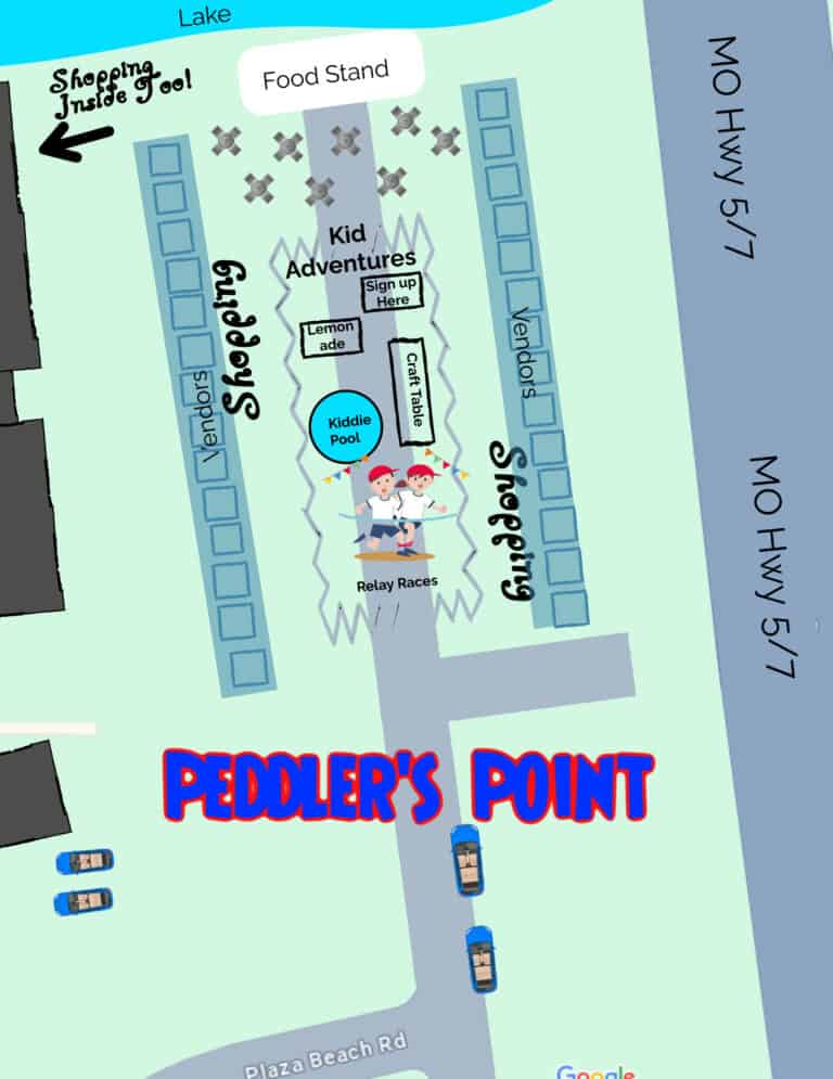 Peddlers Pt Map Visitors