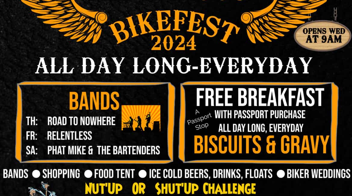 2024 Bikefest Banner